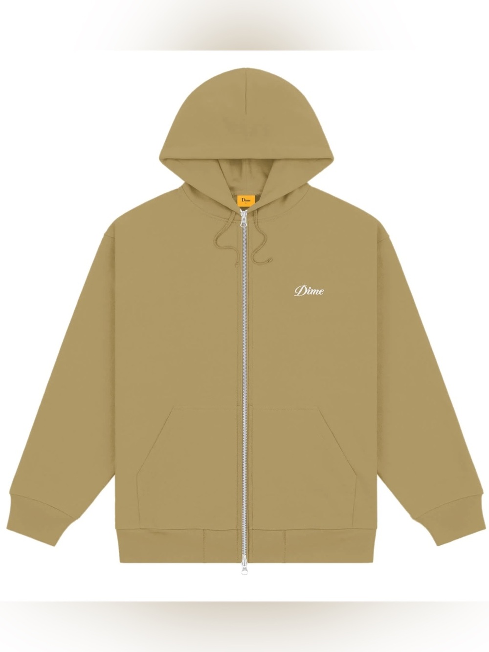 Dime Cursive Zip Hoodie